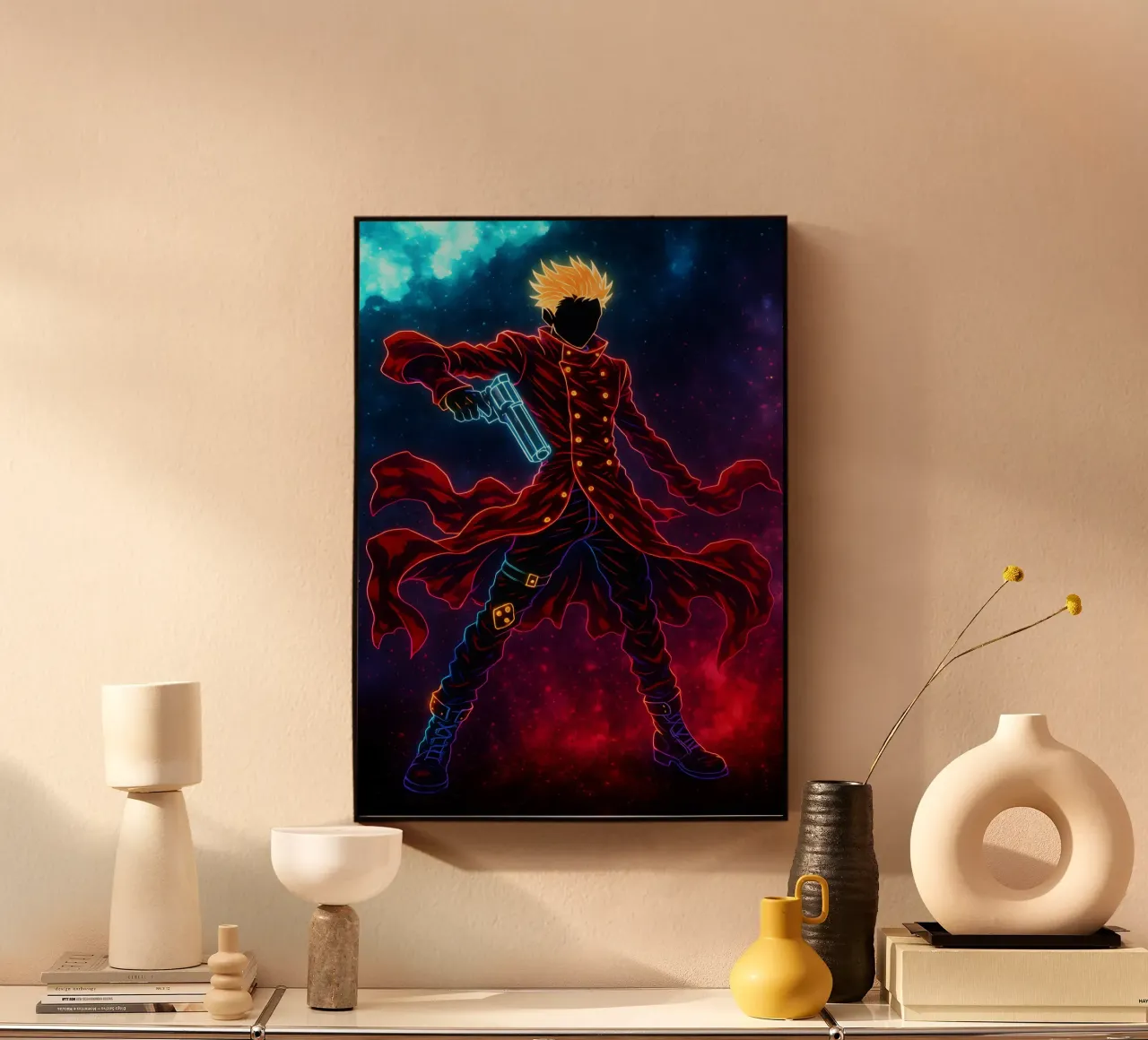 Soul Of Trigun Vash the Stampede alluminio dibond da DGSoulheroes