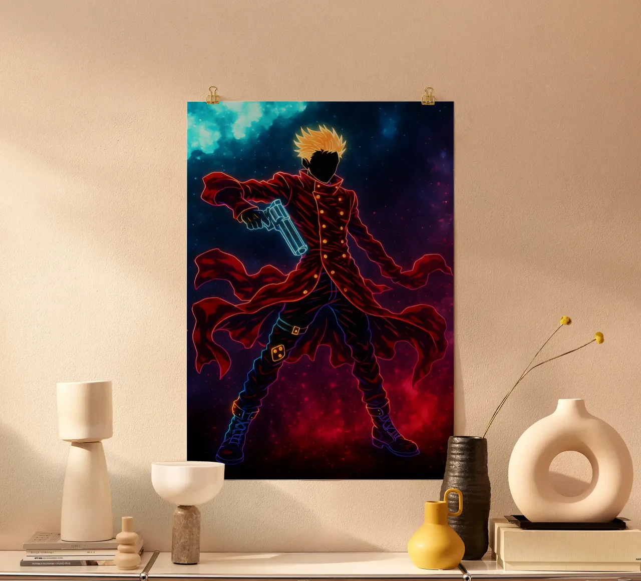 Soul Of Trigun Vash the Stampede carta hahnemühle da DGSoulheroes