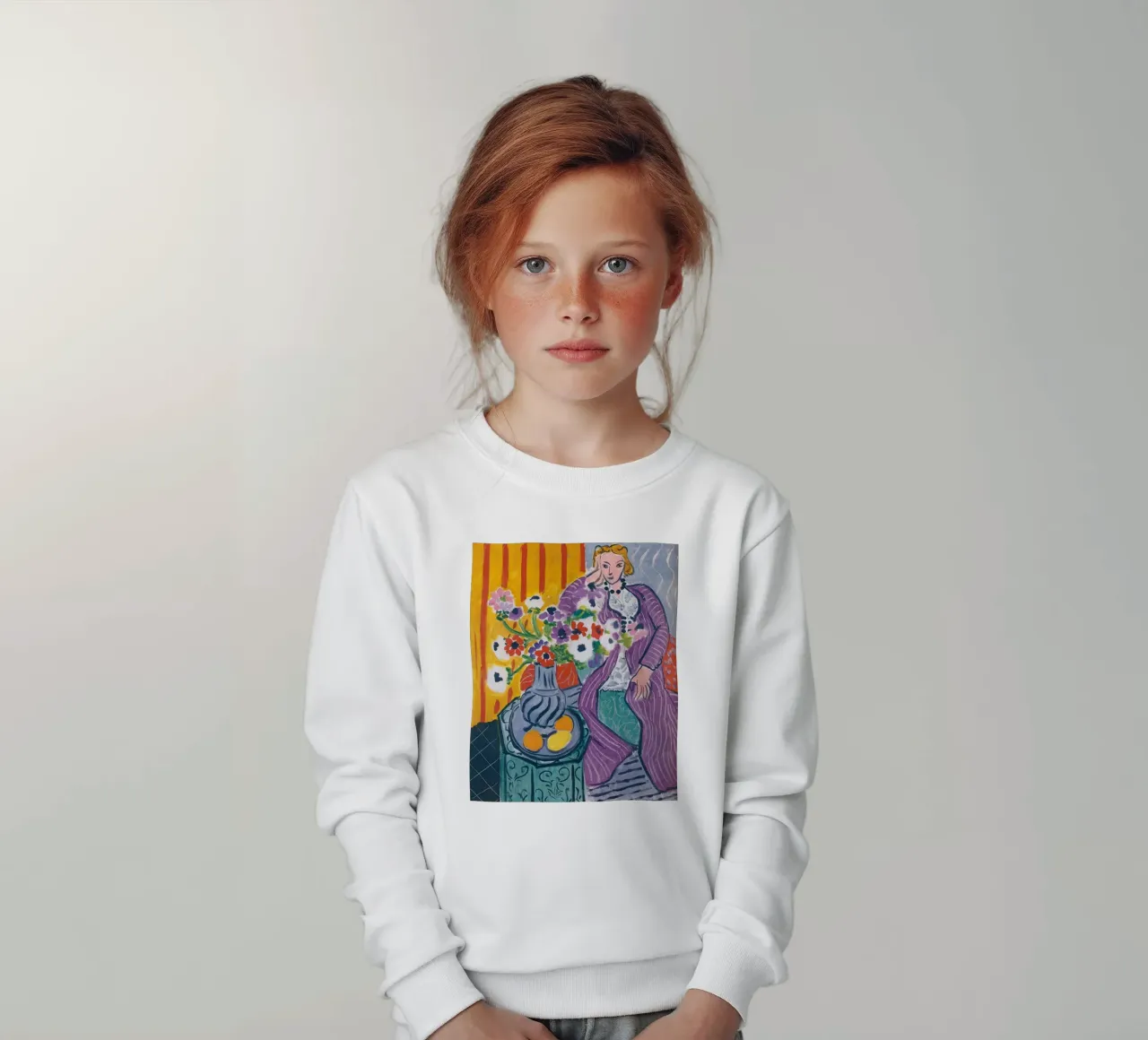 donna espressione artistica felpa bambino da gudikan store