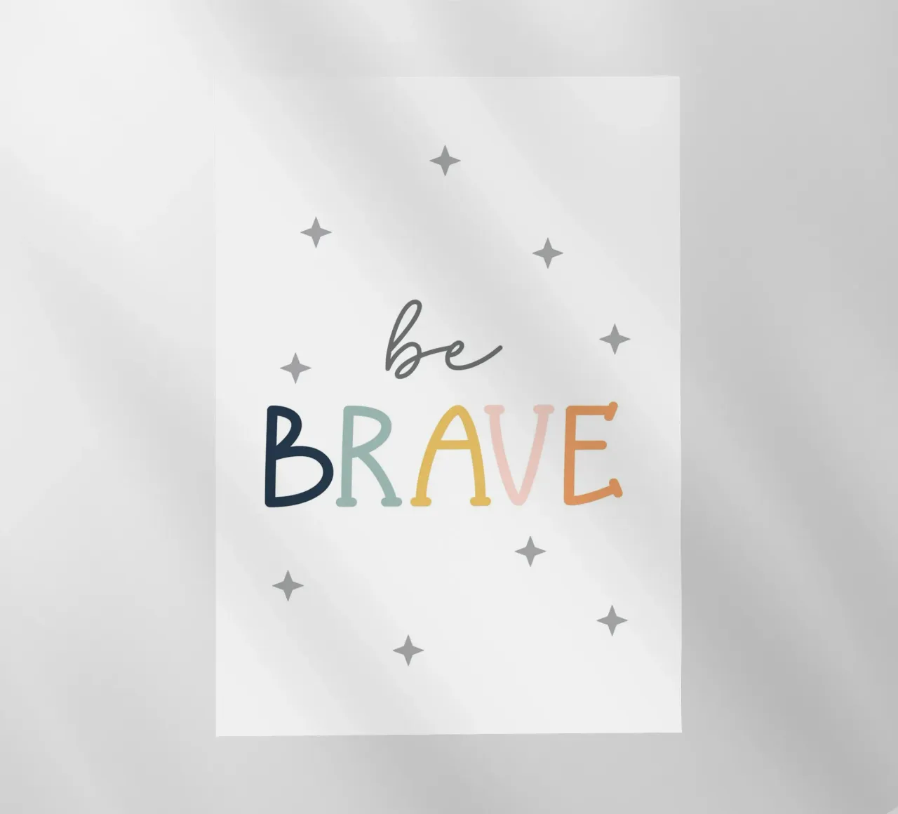 be brave backlit film by vintageshop
