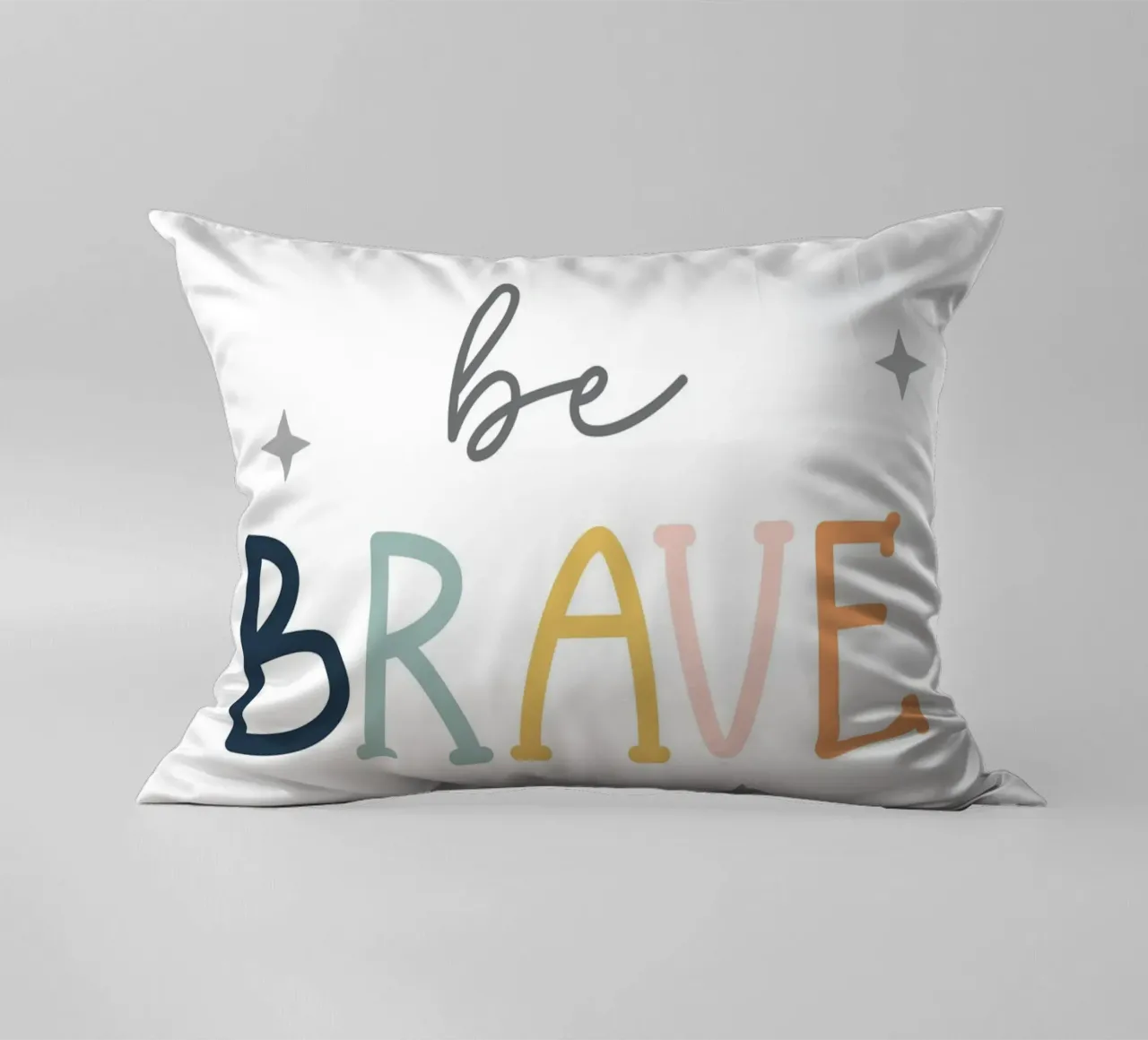 be brave decorative cushion by vintageshop