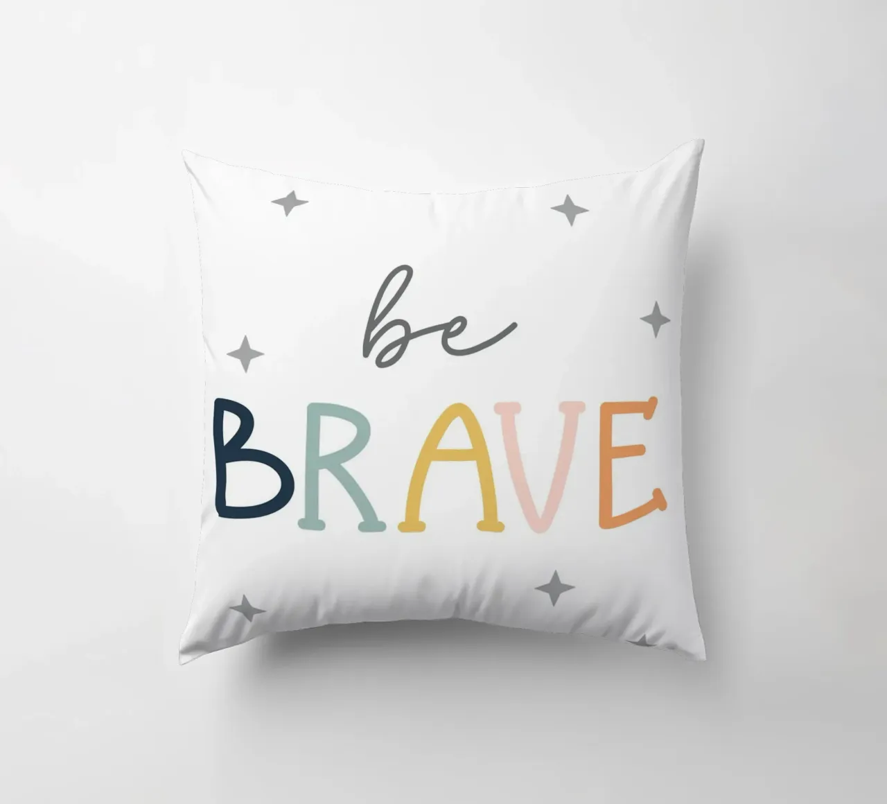 be brave decorative cushion by vintageshop