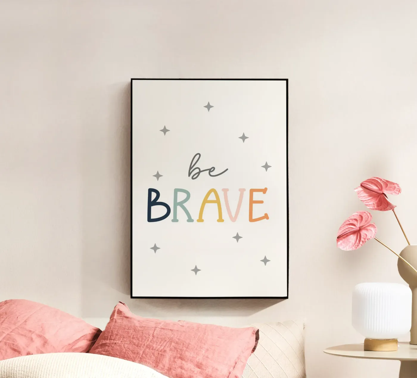 be brave plexiglas de vintageshop