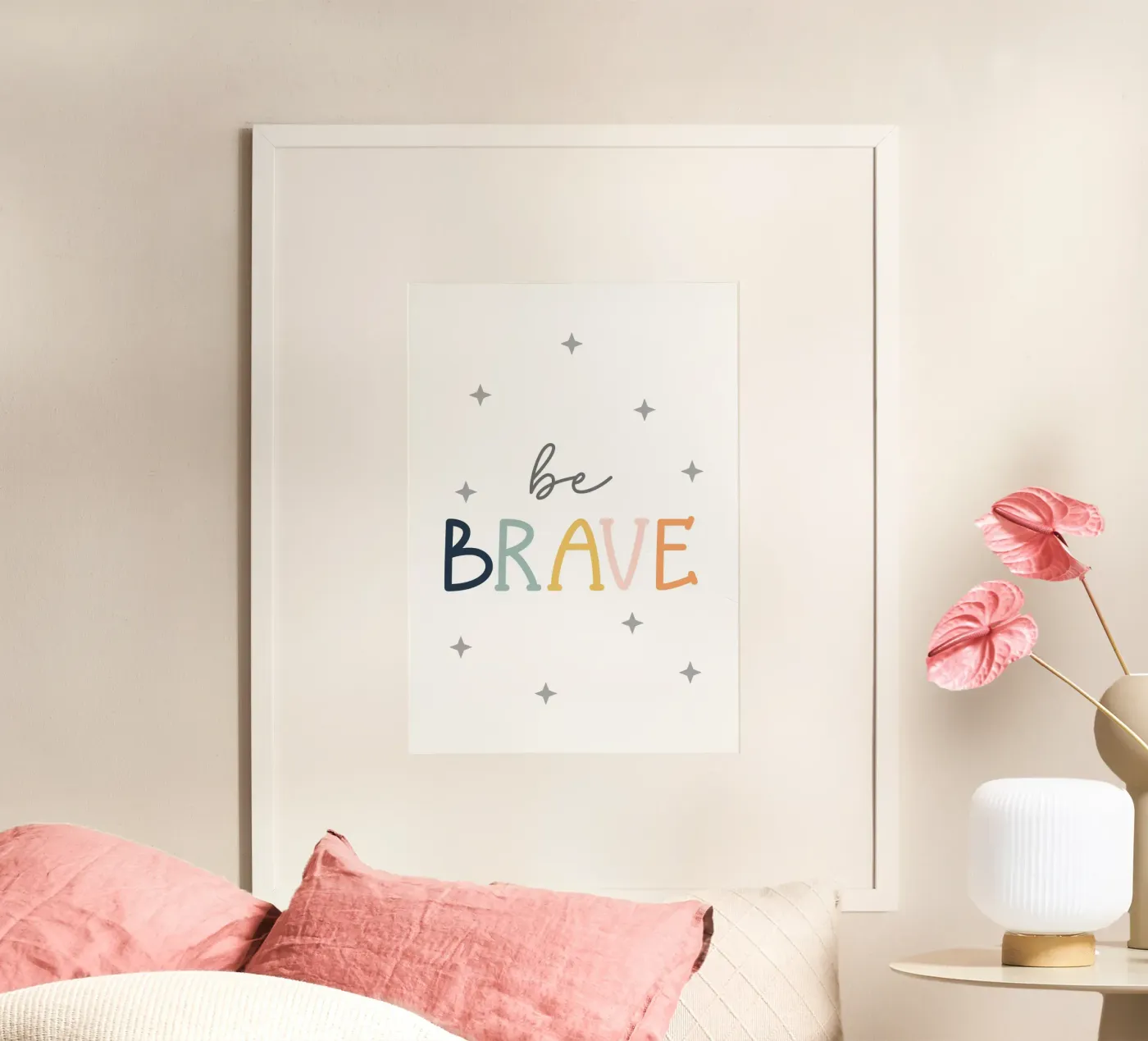 be brave poster da vintageshop