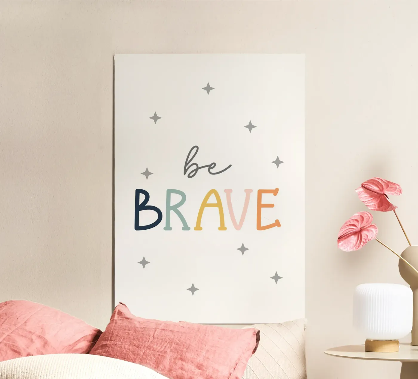 be brave poster da vintageshop