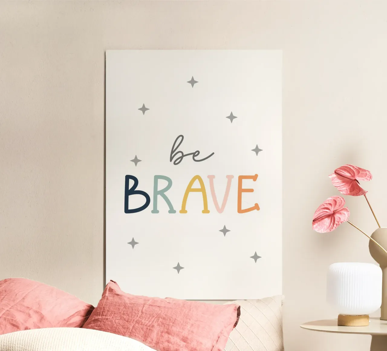 be brave poster da vintageshop