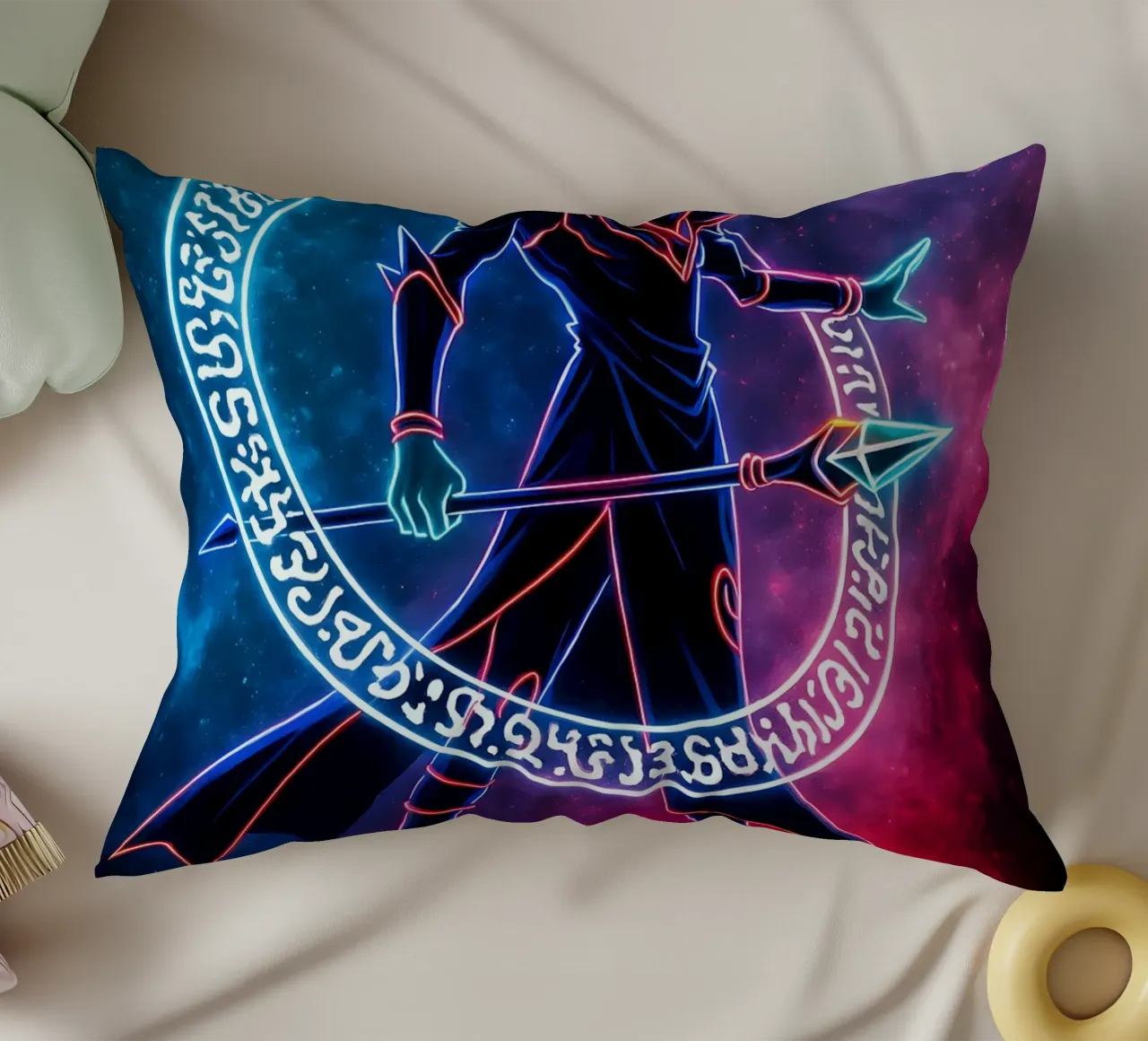 Soul Of Yu-Gi-Oh! Dark Magician cuscino da DGSoulheroes