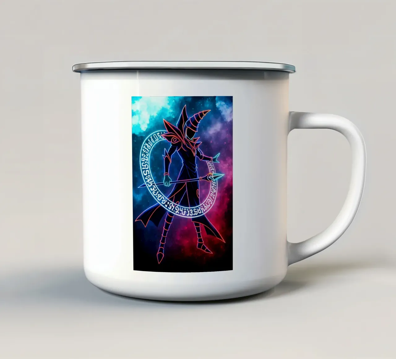 Soul Of Yu-Gi-Oh! Dark Magician tazza in smalto da DGSoulheroes