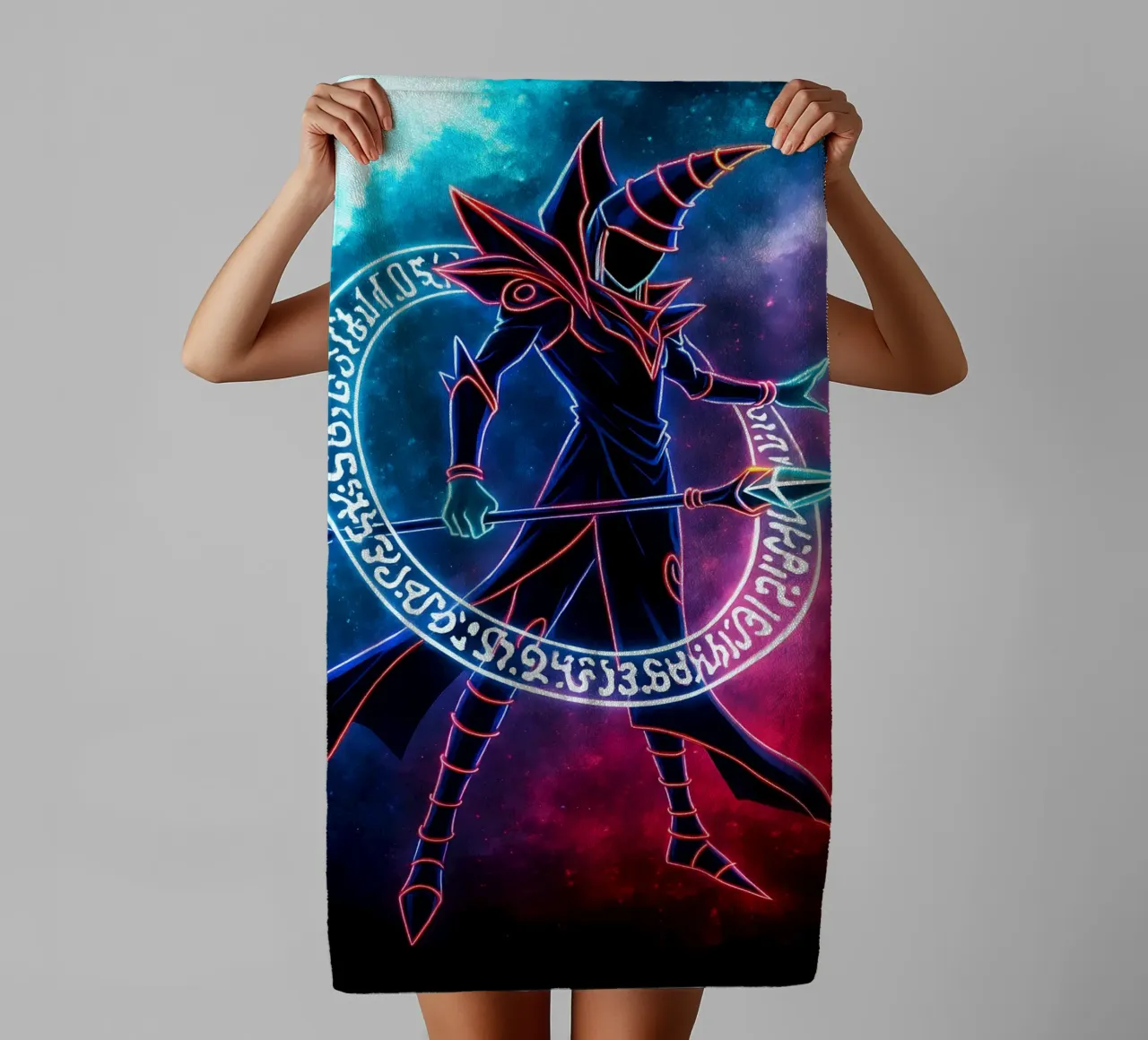 Soul Of Yu-Gi-Oh! Dark Magician towel by DGSoulheroes