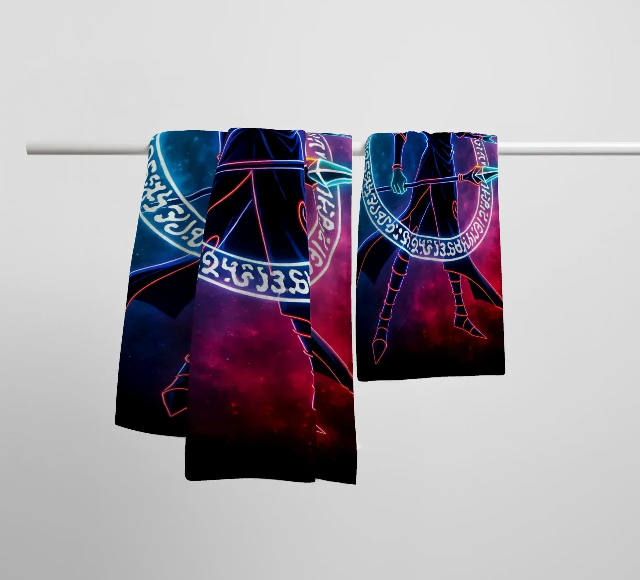 Soul Of Yu-Gi-Oh! Dark Magician towel by DGSoulheroes