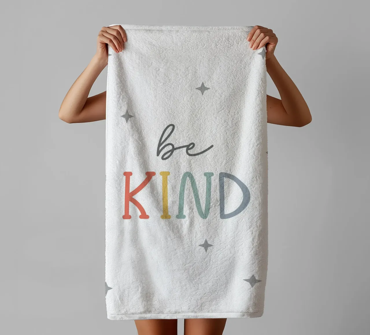 be kind asciugamano da bagno da vintageshop