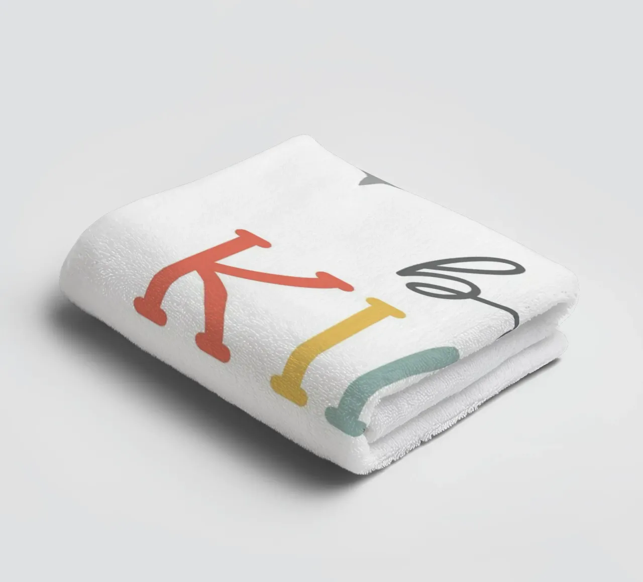 be kind asciugamano da bagno da vintageshop