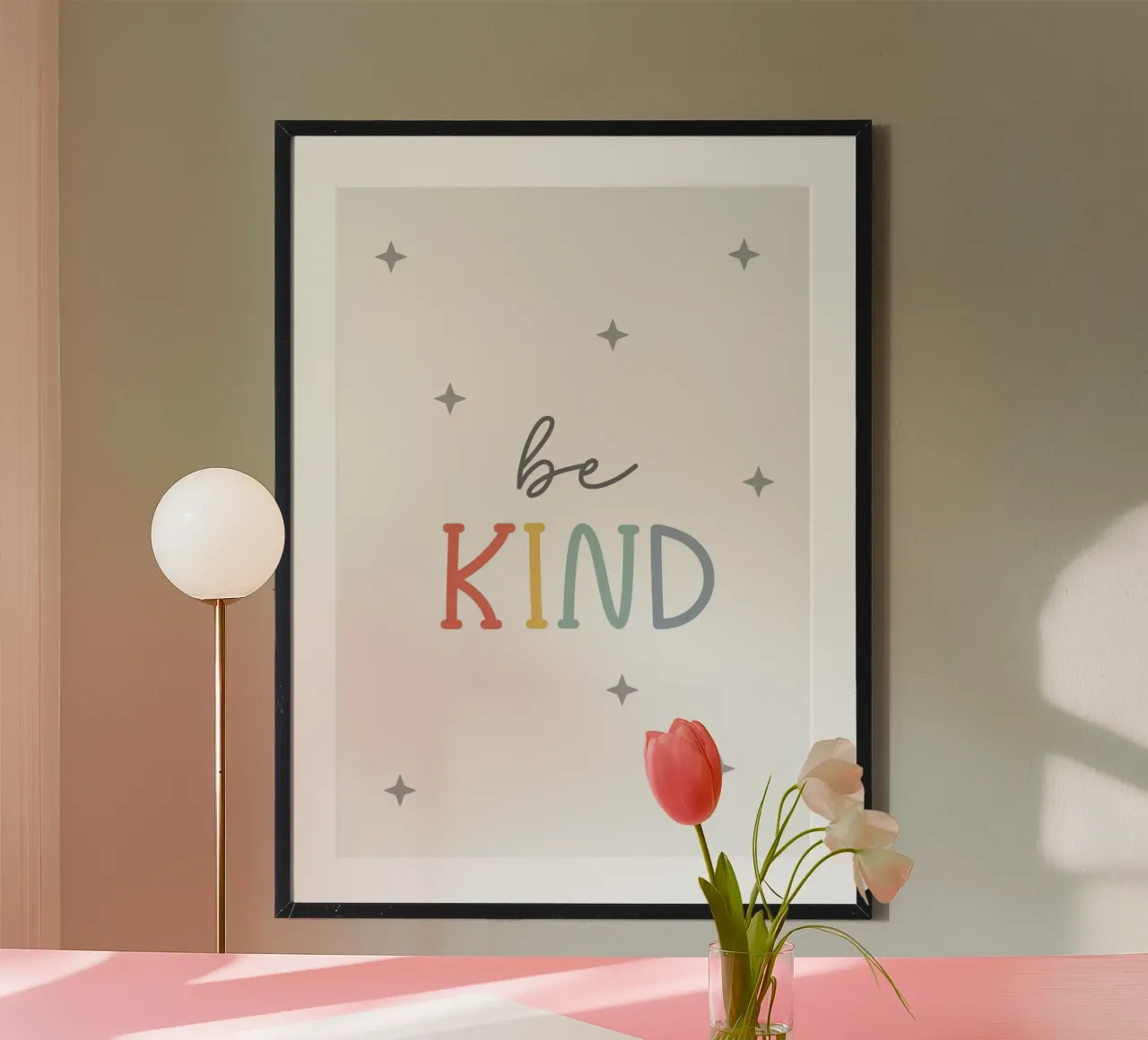 be kind poster da vintageshop