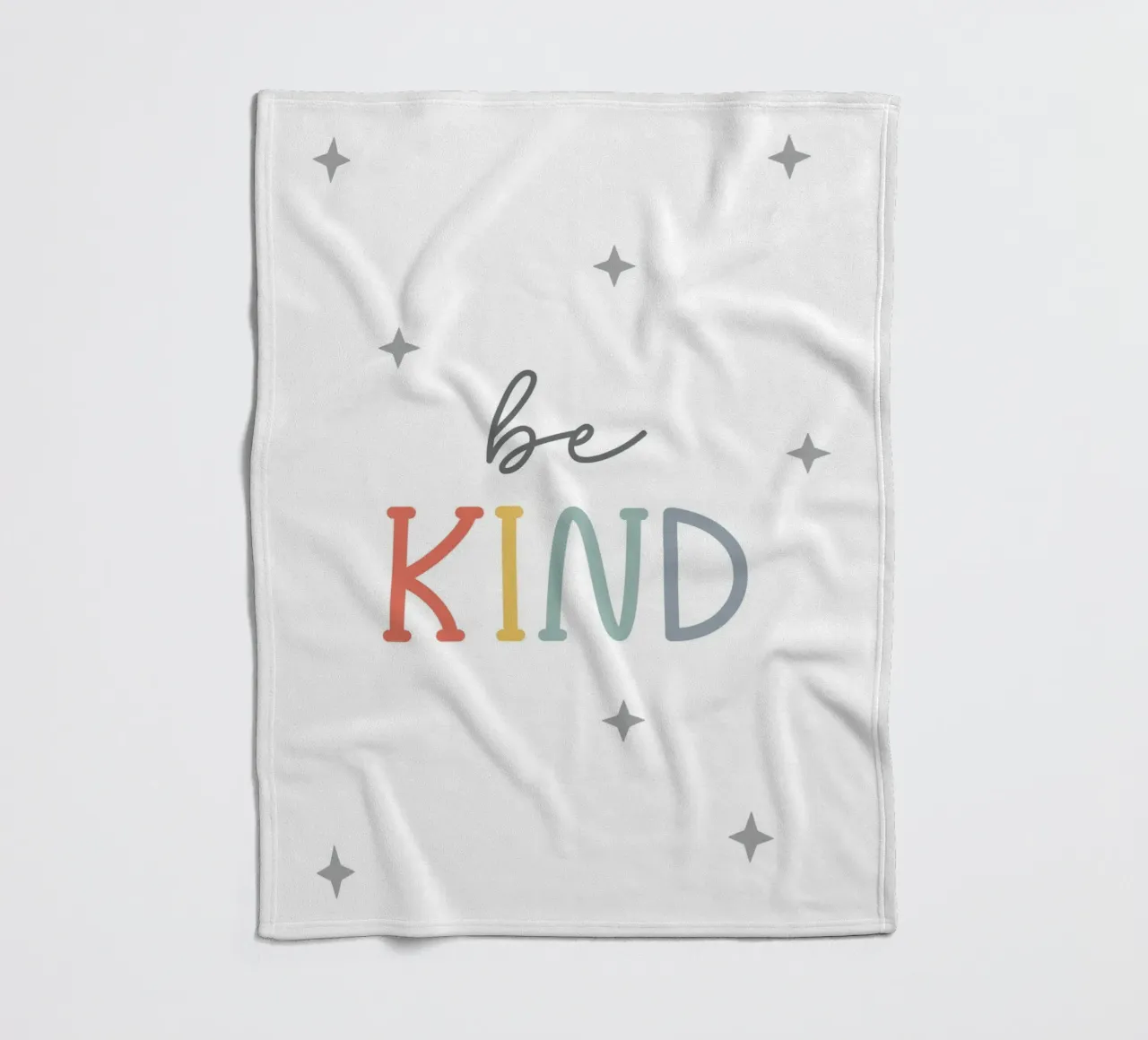 be kind coperta in pile da vintageshop