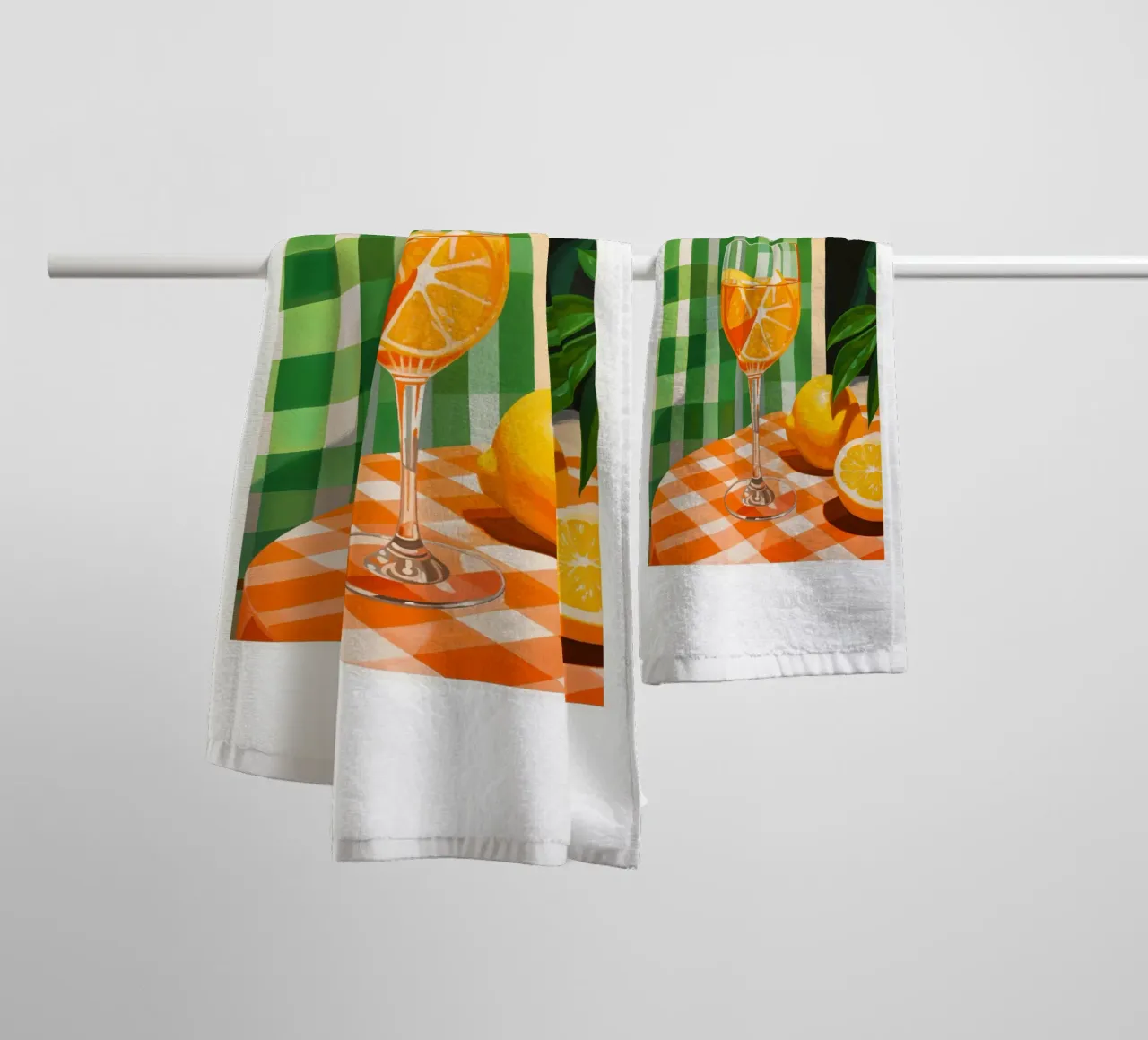 Succo d'arancia asciugamano da bagno da INKFADE.CO