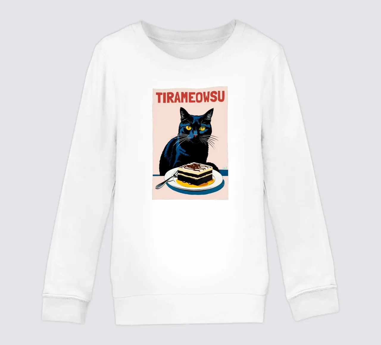 Gatto nero felpa bambino da Arjun