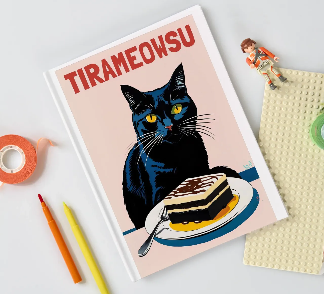 Black Cat notebook by Arjun