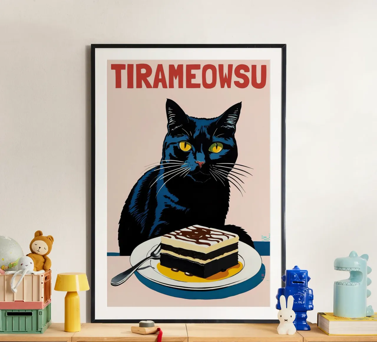 Gatto nero poster da Arjun