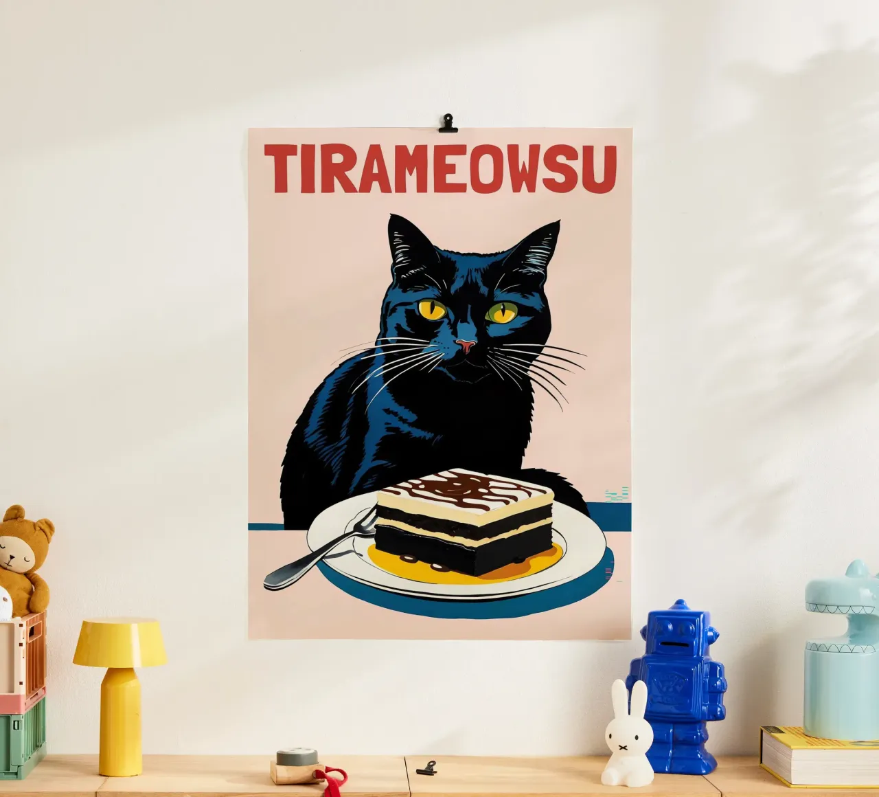 Gatto nero poster da Arjun