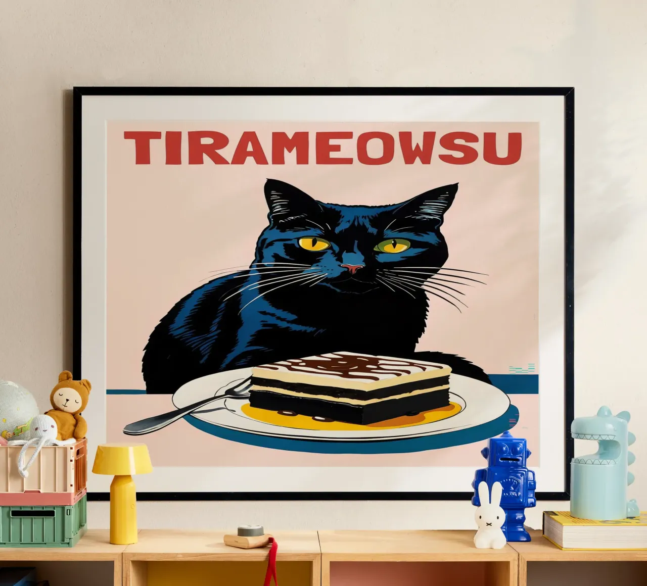 Gatto nero poster da Arjun