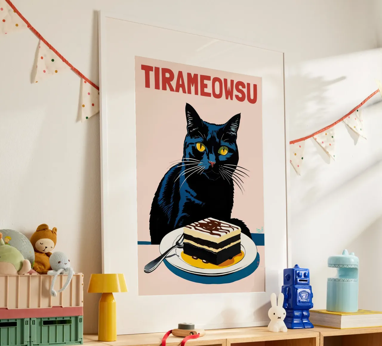 Gatto nero poster da Arjun