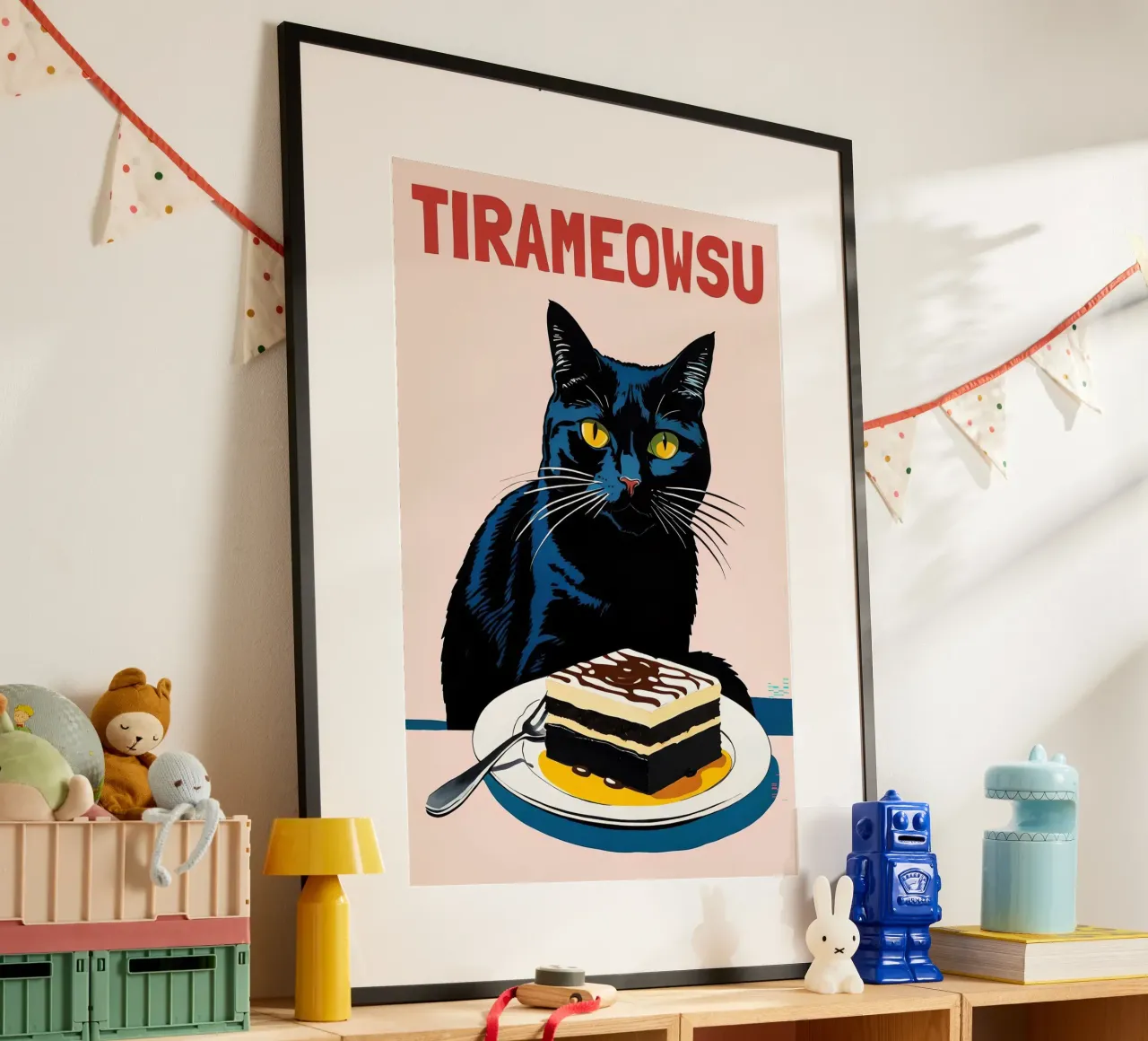 Gatto nero poster da Arjun