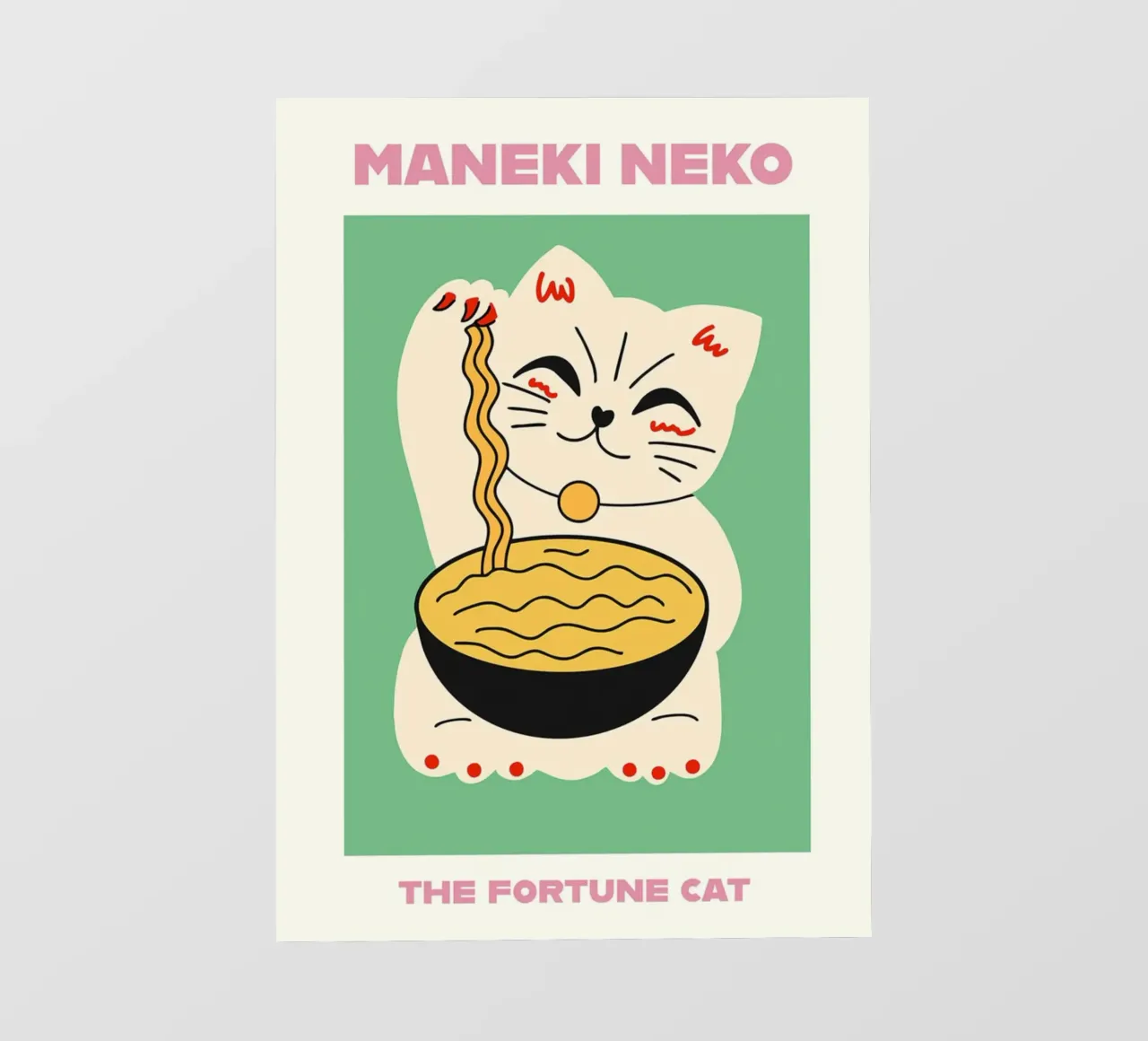 Maneki Neko telo in pvc da INKFADE.CO