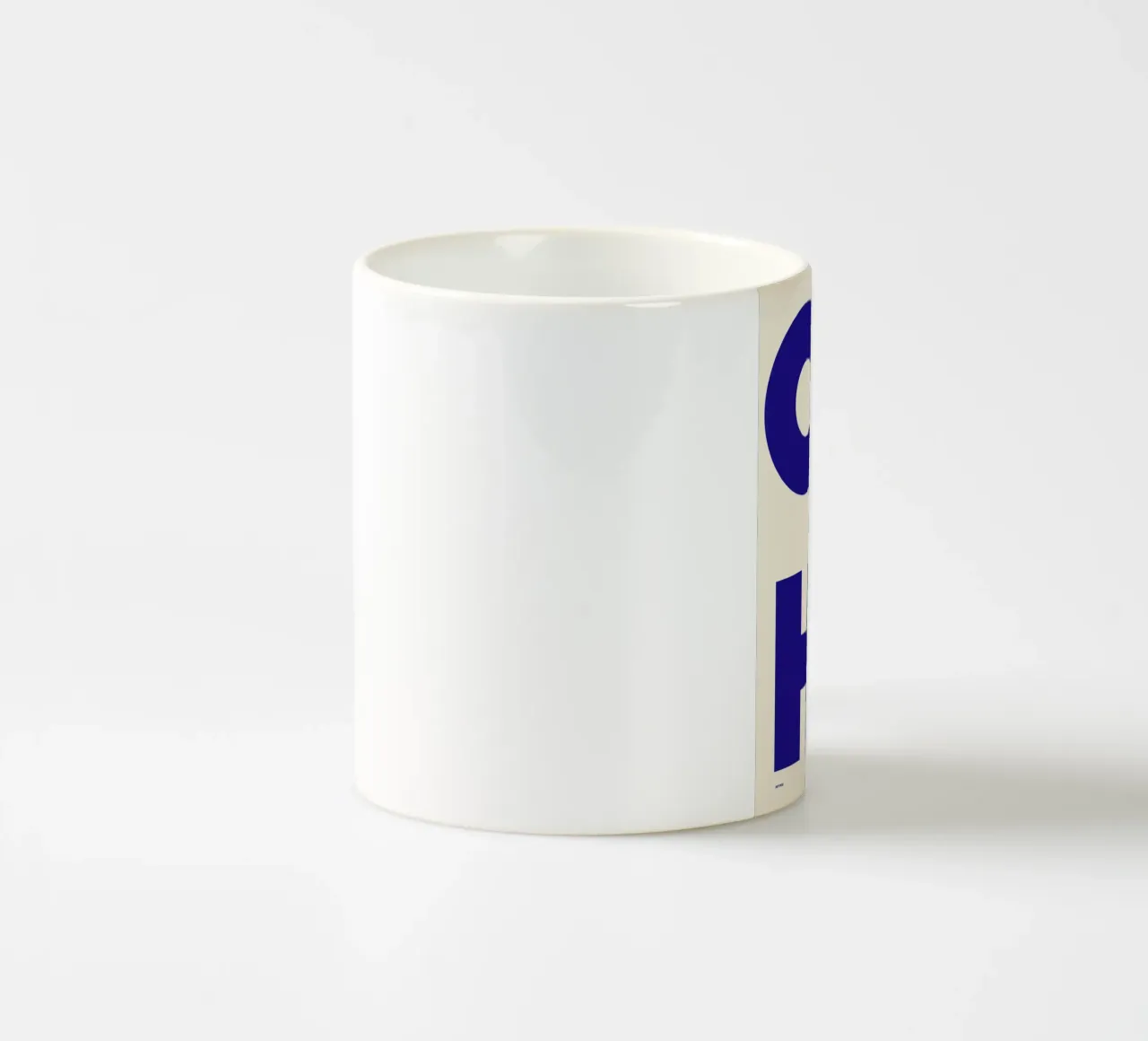 Tipografia OH HI tazza in ceramica da INKFADE.CO