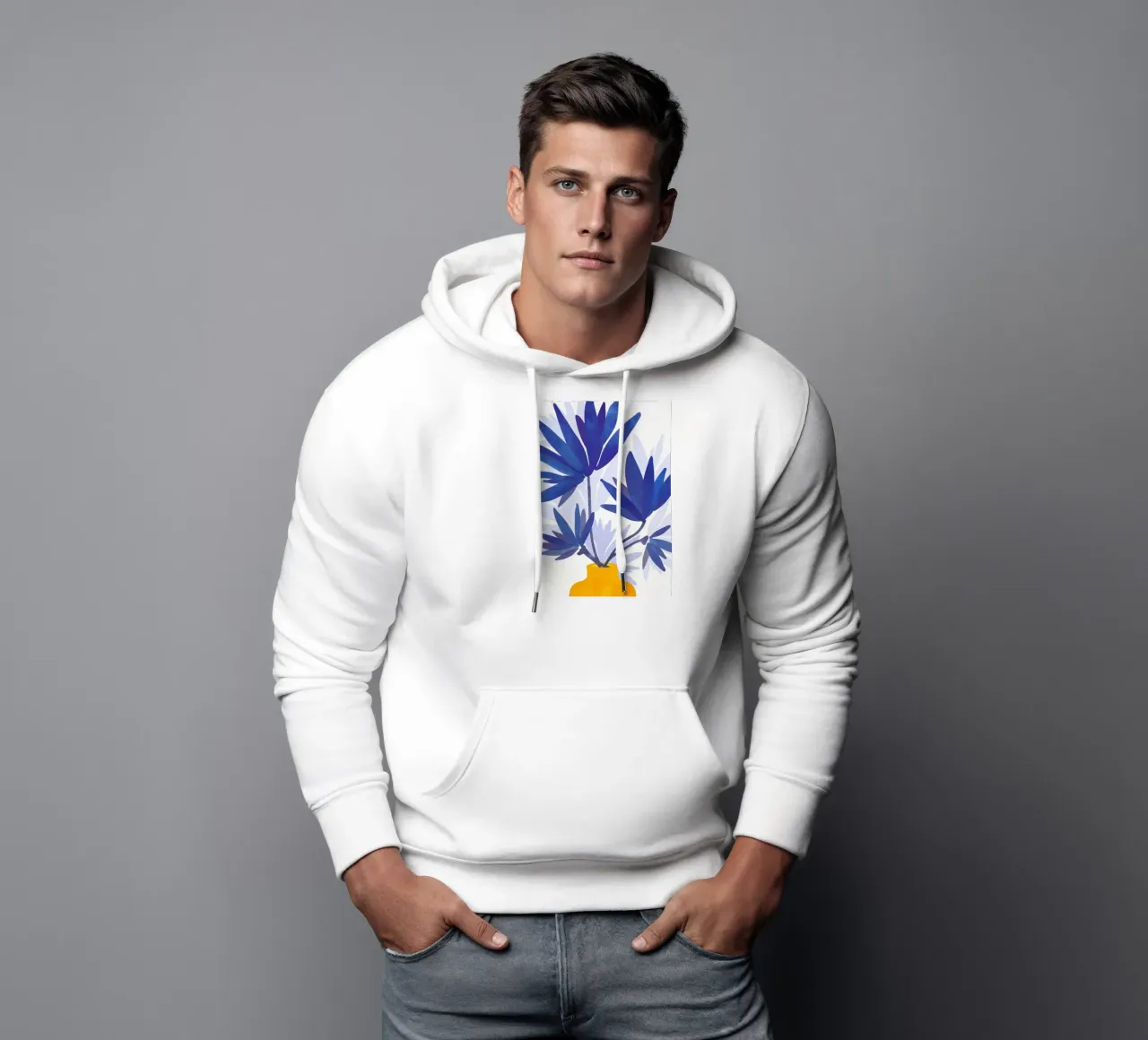 Floral Art hoodie by Jose
