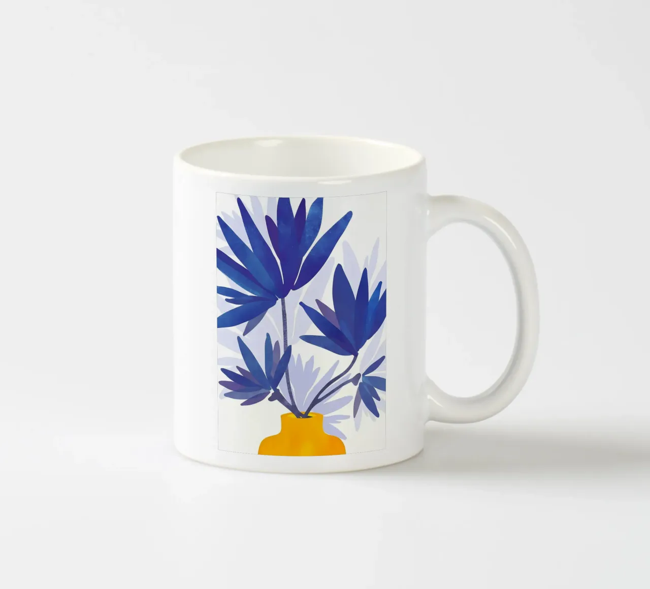 Floral Art ceramic mug by Jose