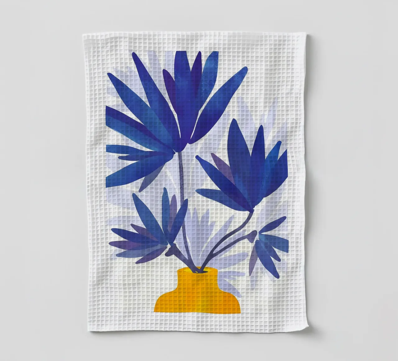 Floral Art tea towel by Jose