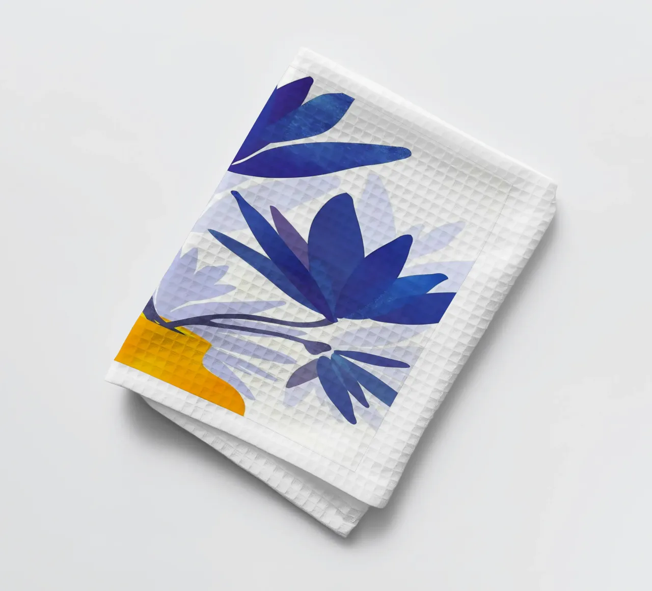 Floral Art tea towel by Jose