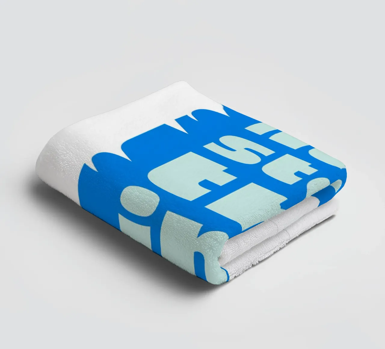 Never Stop Trying towel by INKFADE.CO