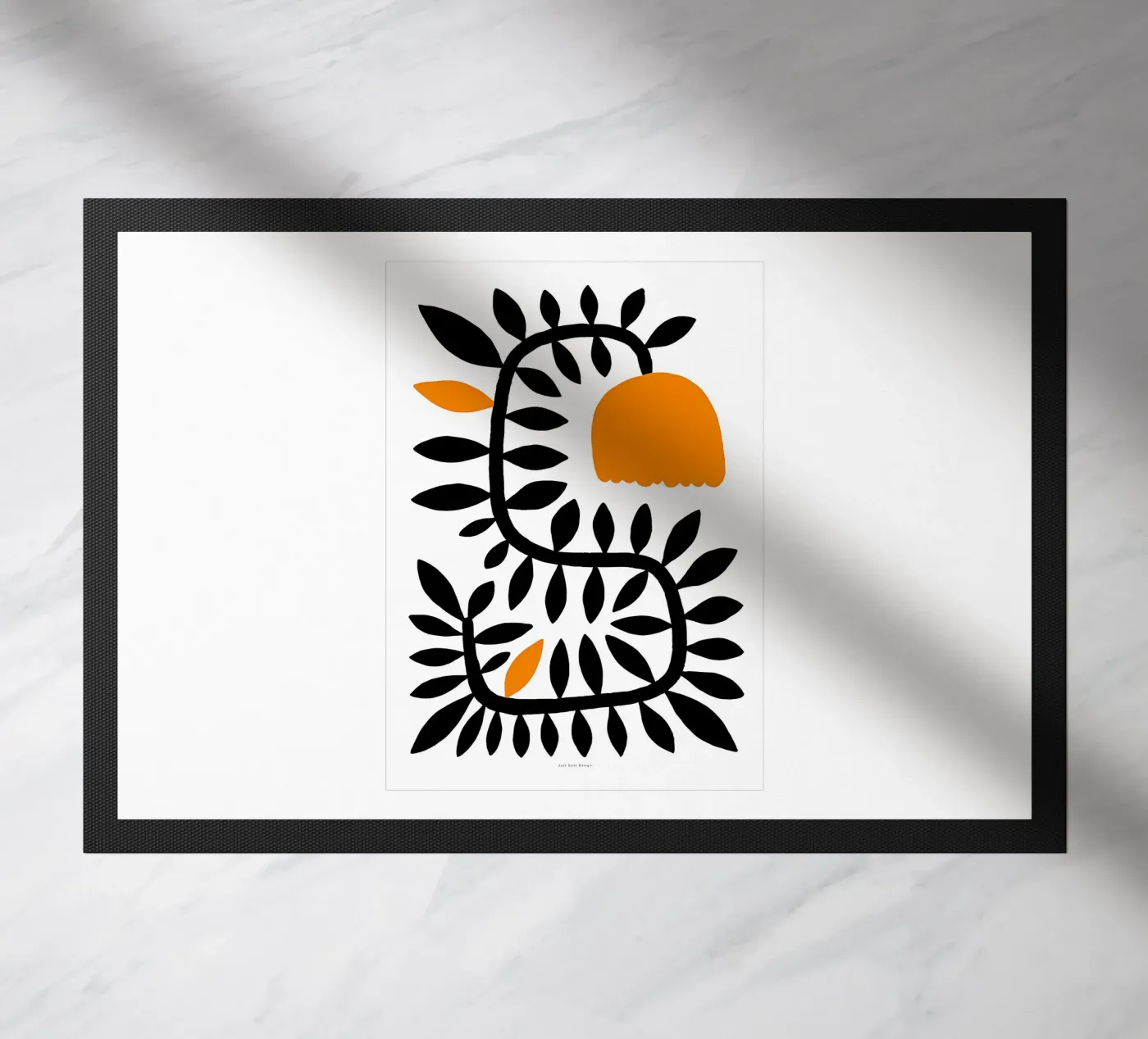 Blooming doormat by Jose