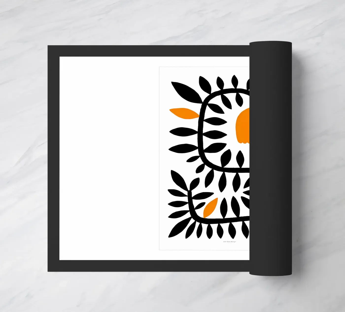 Blooming doormat by Jose