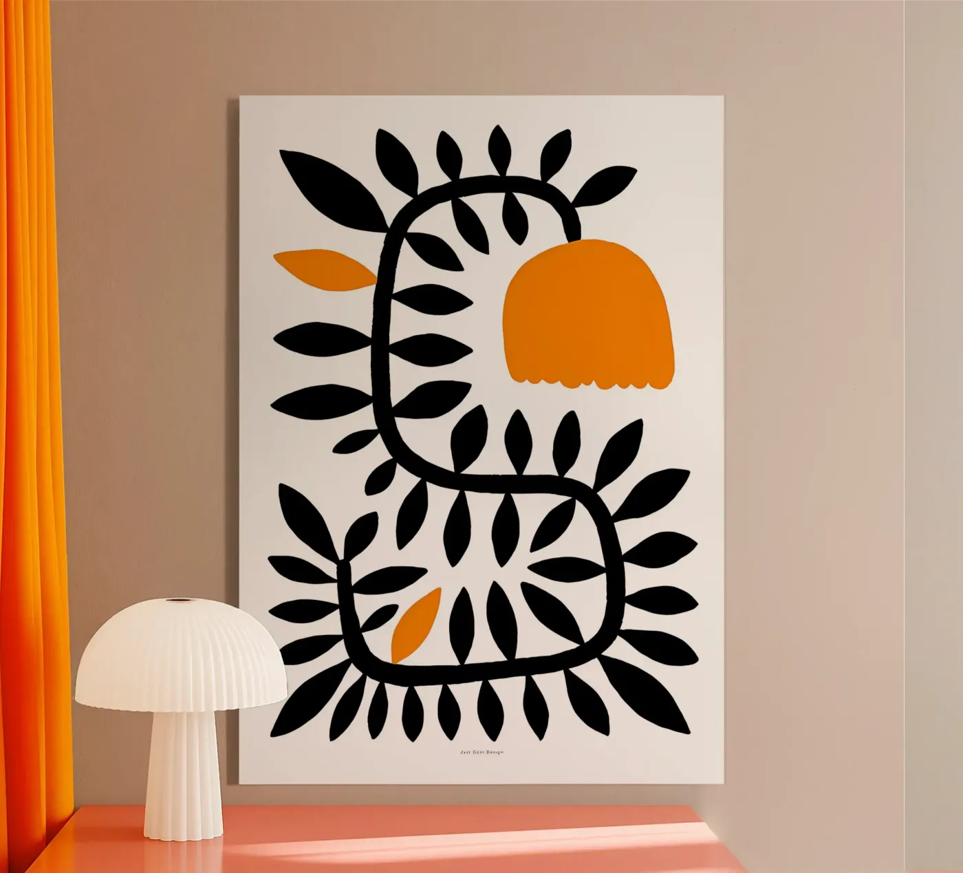 Blooming acrylic glass by Jose