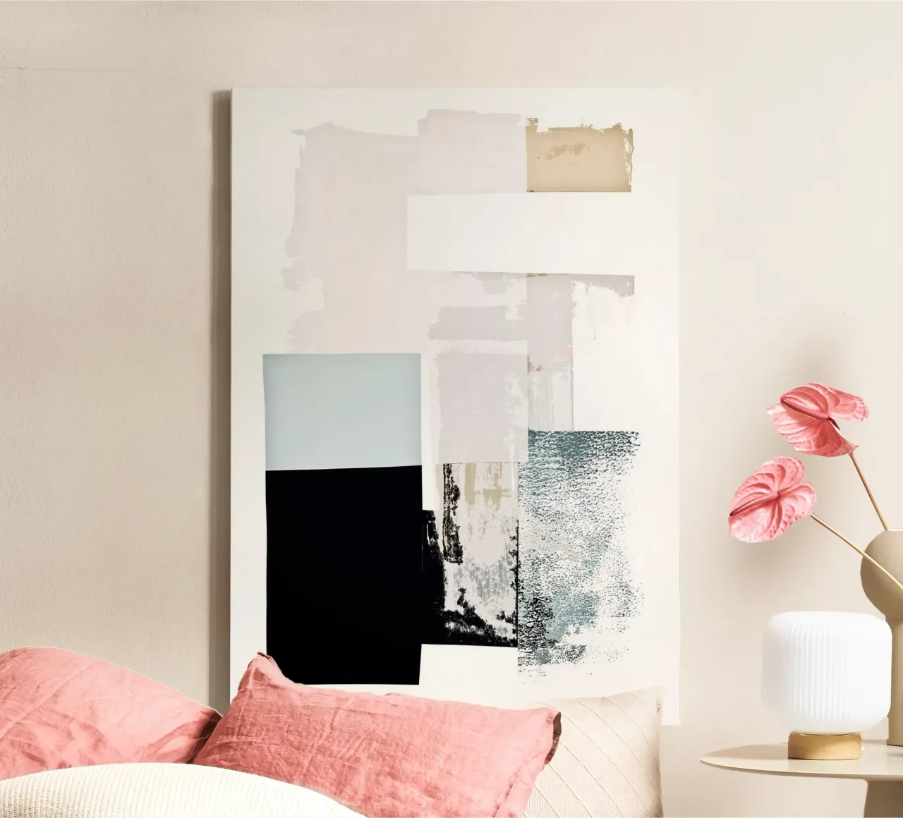 additive tela con Cornice a cassetta da IRIS LEHNHARDT FINE ART