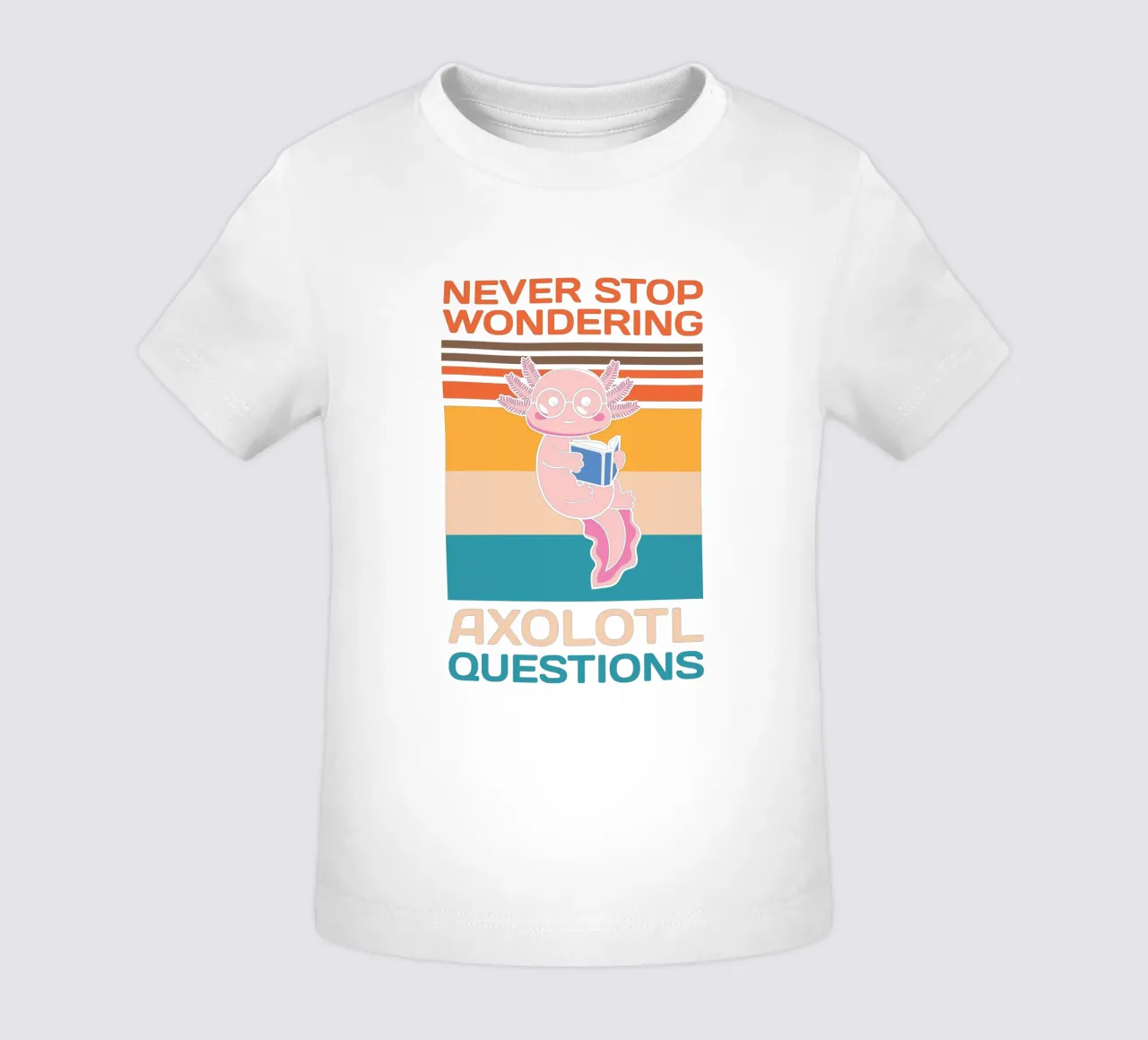 Never Stop Wondering maglietta neonato da edsonramosart