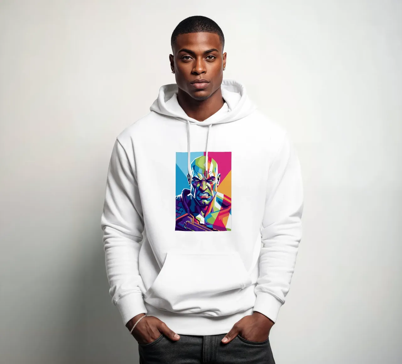 God Of War - WPAP art style (1) hoodie by Hantamrata