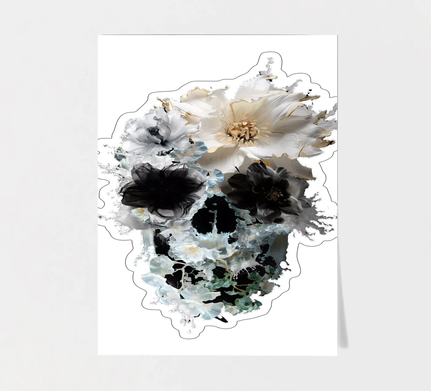 Bloom Splash Stickerbogen von Ali Gulec