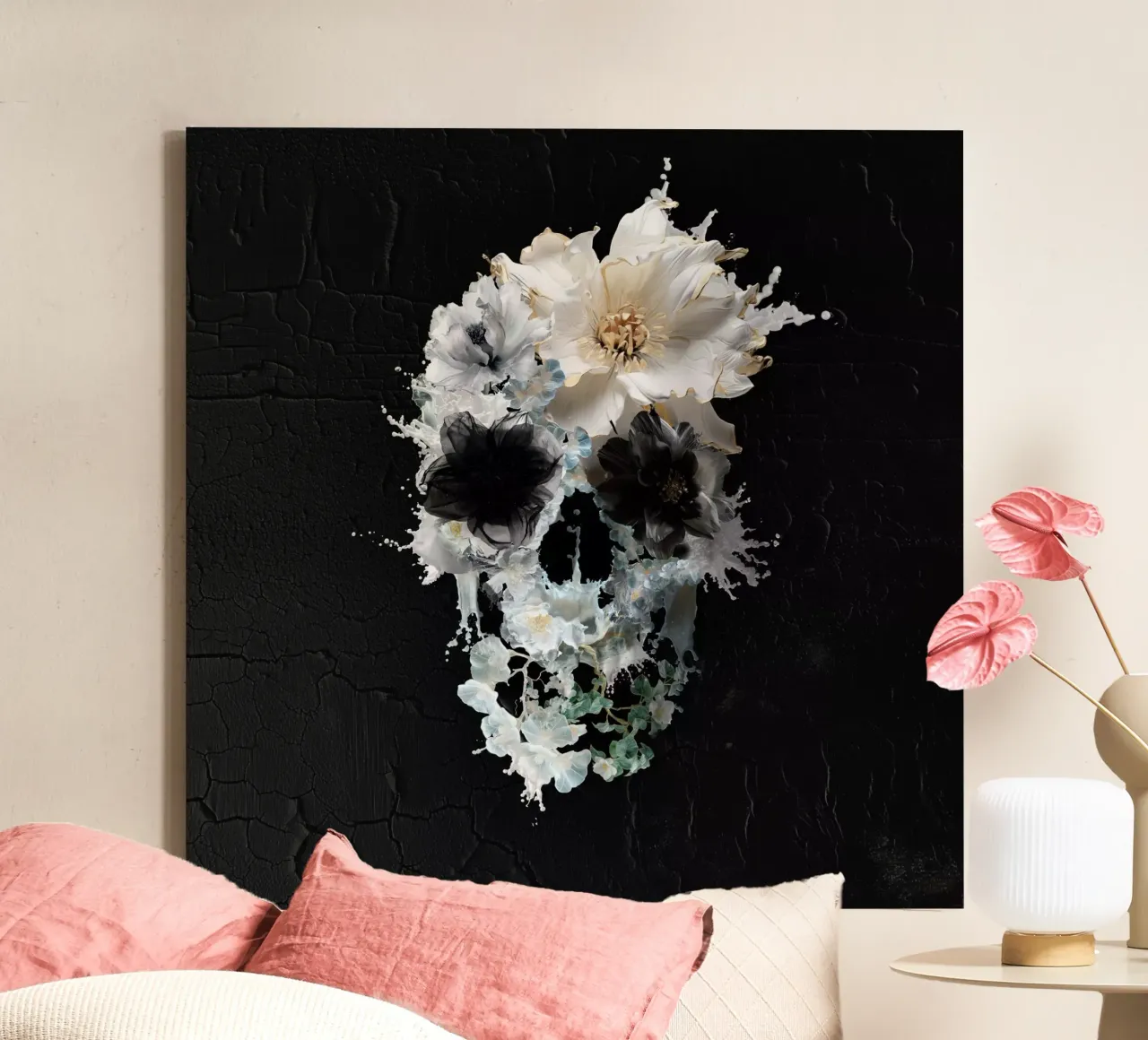 Bloom Splash tela con Cornice a cassetta da Ali Gulec