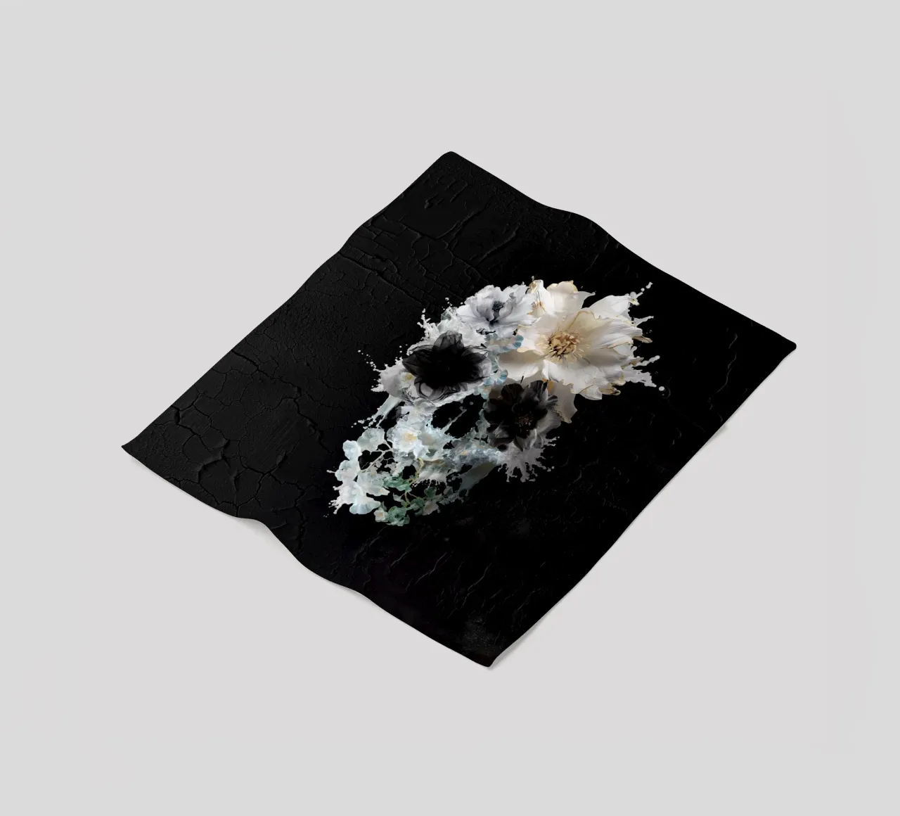 Bloom Splash Fleecedecke von Ali Gulec