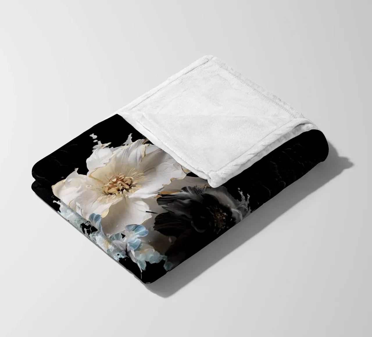 Bloom Splash Fleecedecke von Ali Gulec