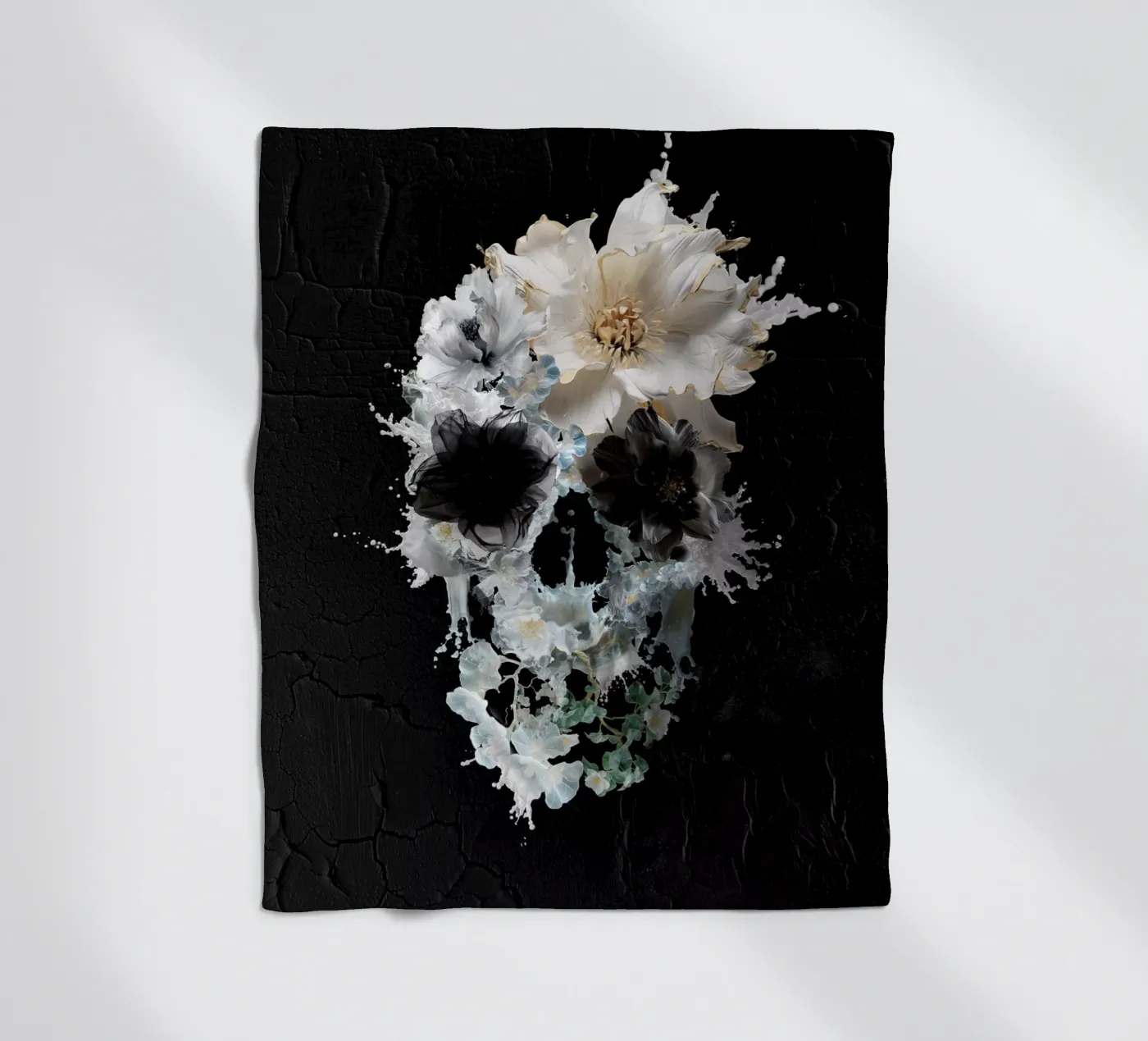 Bloom Splash fleecedeken van Ali Gulec