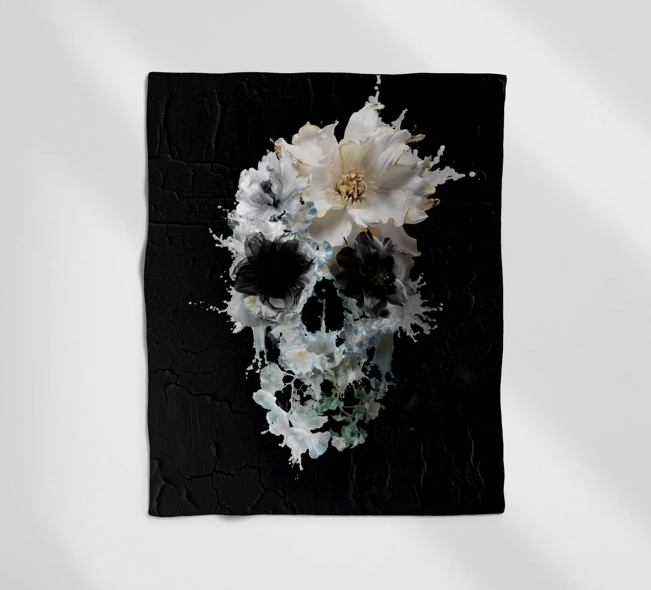 Bloom Splash Fleecedecke von Ali Gulec