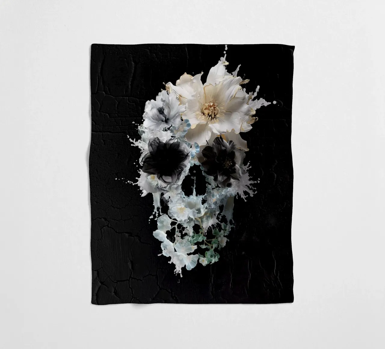 Bloom Splash Fleecedecke von Ali Gulec