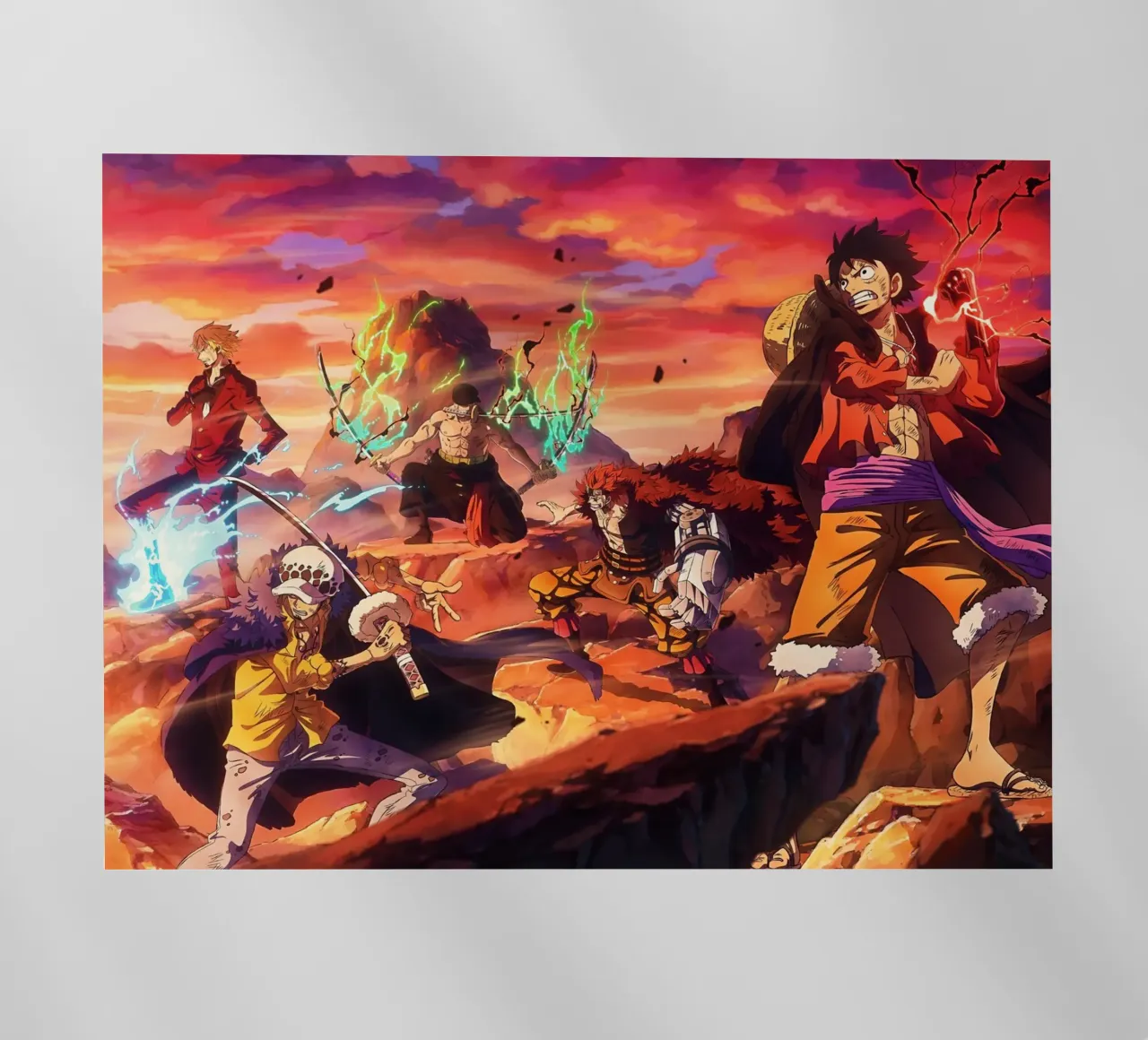 One piece fighting pellicola backlit da Musadad Shop