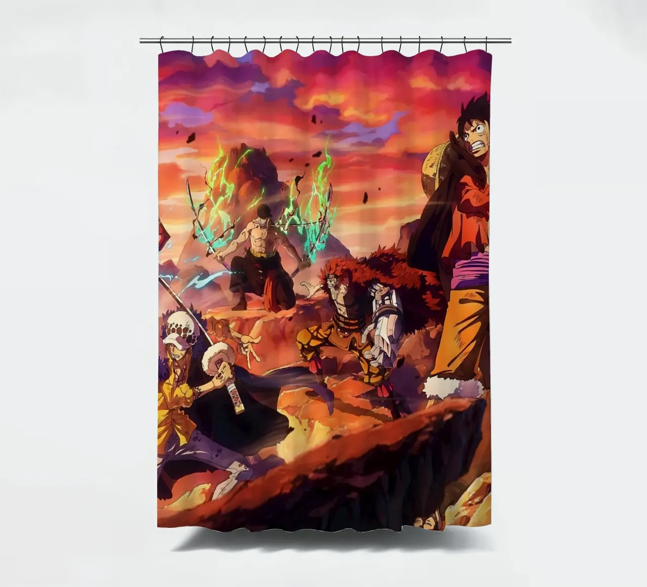 One piece fighting tenda da doccia da Musadad Shop