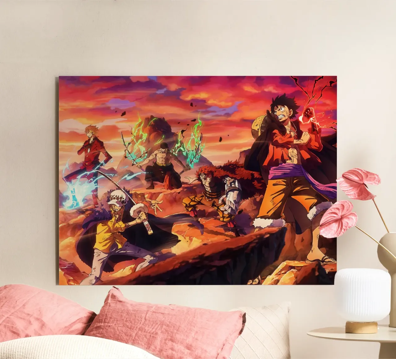 One piece fighting alluminio dibond da Musadad Shop