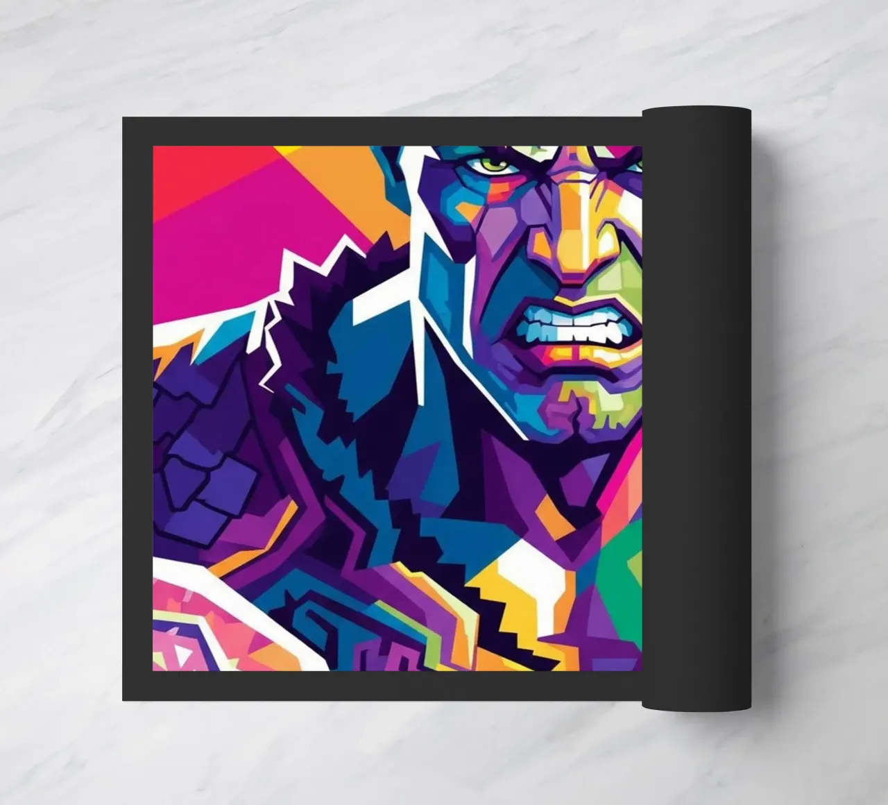 God Of War - Stile artistico WPAP (2) zerbino da Hantamrata